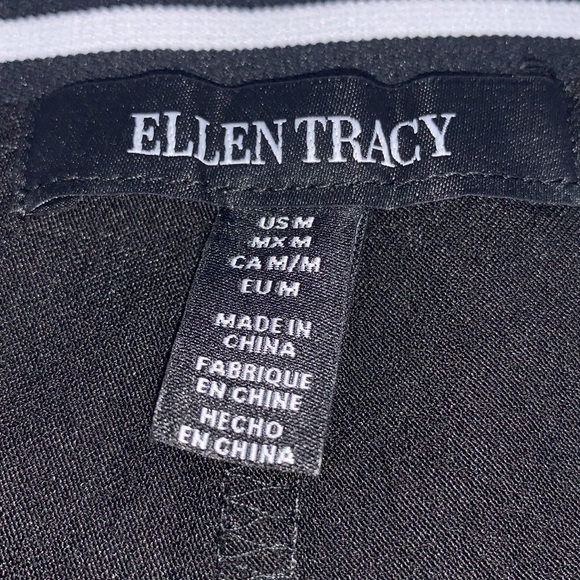 Ellen Tracy Black Bermuda Shorts Size Medium - Picture 6 of 14